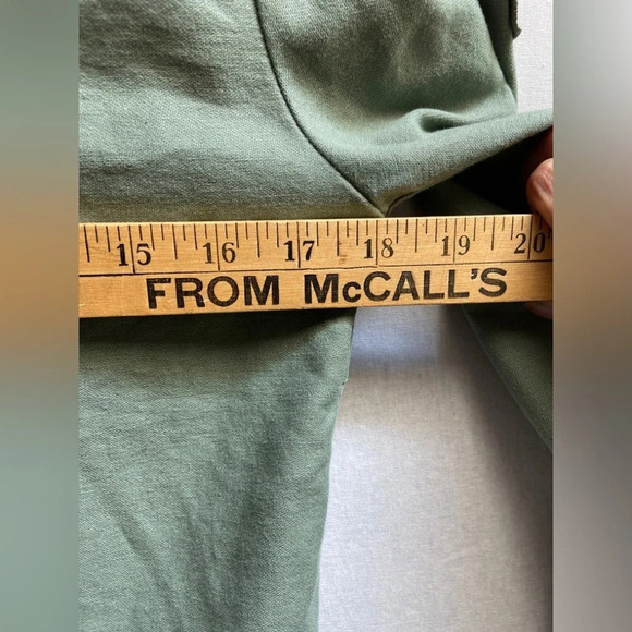 TNA Aritzia  Military utility button up patch cotton shirt Sz XS - Picture 10 of 11